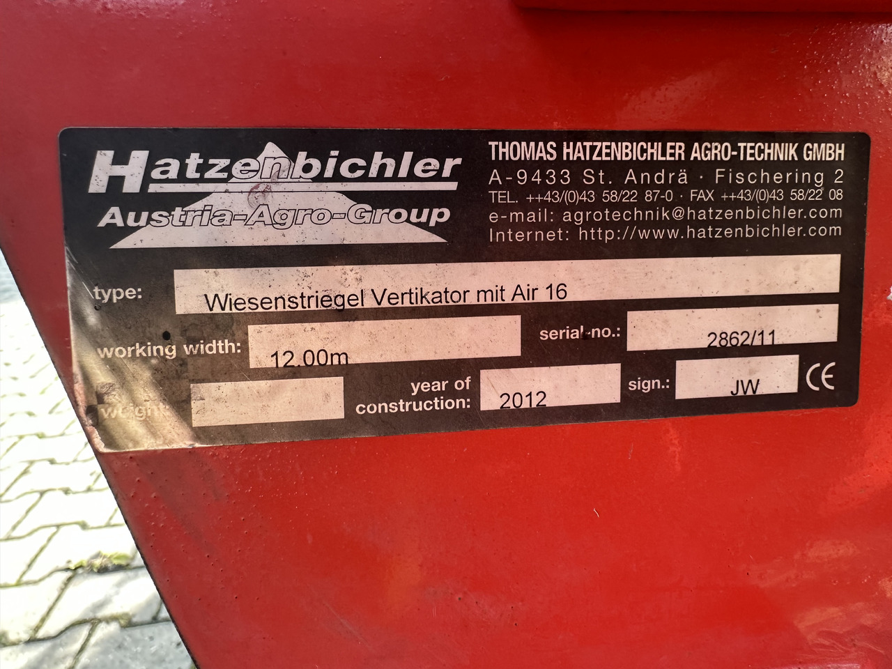 Hatzenbichler AIR 16 - Ελατηριωτή σβάρνα: φωτογραφία 4 Hatzenbichler AIR 16 - Ελατηριωτή σβάρνα: φωτογραφία 4