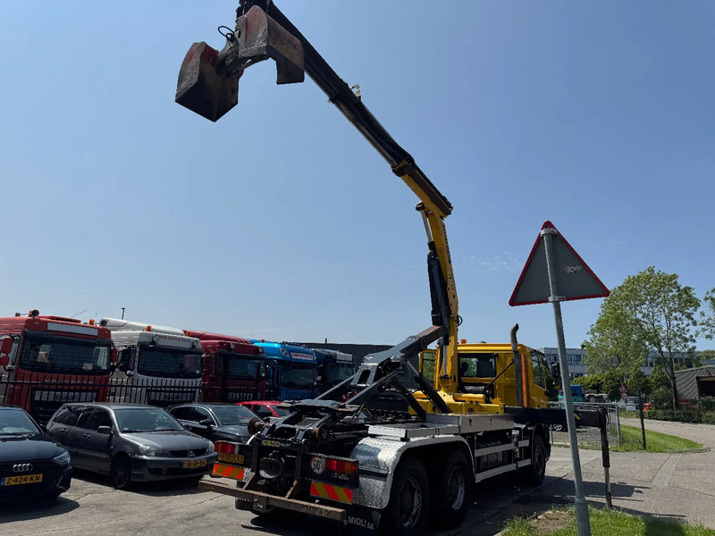 DAF CF 85.410 6X4 - EURO 5 + PALFINGER PK15500 + REMOTE + PALFINGER HOOK - Φορτηγό φόρτωσης γάντζου, Φορτηγό με γερανό: φωτογραφία 3 DAF CF 85.410 6X4 - EURO 5 + PALFINGER PK15500 + REMOTE + PALFINGER HOOK - Φορτηγό φόρτωσης γάντζου, Φορτηγό με γερανό: φωτογραφία 3
