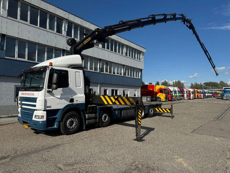 DAF CF 85.410 8X2 EURO 5 PALFINGER PK60002 + FLY JIB + REMOTE + TWISTLOCKS - Φορτηγό με γερανό: φωτογραφία 2 DAF CF 85.410 8X2 EURO 5 PALFINGER PK60002 + FLY JIB + REMOTE + TWISTLOCKS - Φορτηγό με γερανό: φωτογραφία 2