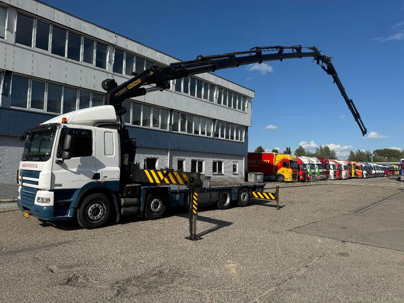 DAF CF 85.410 8X2 EURO 5 PALFINGER PK60002 + FLY JIB + REMOTE + TWISTLOCKS - Φορτηγό με γερανό: φωτογραφία 1 DAF CF 85.410 8X2 EURO 5 PALFINGER PK60002 + FLY JIB + REMOTE + TWISTLOCKS - Φορτηγό με γερανό: φωτογραφία 1