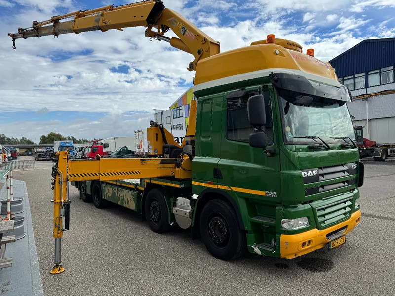 DAF CF 85.410 8X2 HIAB 422EP5 + REMOTE CONTROL - Φορτηγό με ανοιχτή καρότσα, Φορτηγό με γερανό: φωτογραφία 2 DAF CF 85.410 8X2 HIAB 422EP5 + REMOTE CONTROL - Φορτηγό με ανοιχτή καρότσα, Φορτηγό με γερανό: φωτογραφία 2
