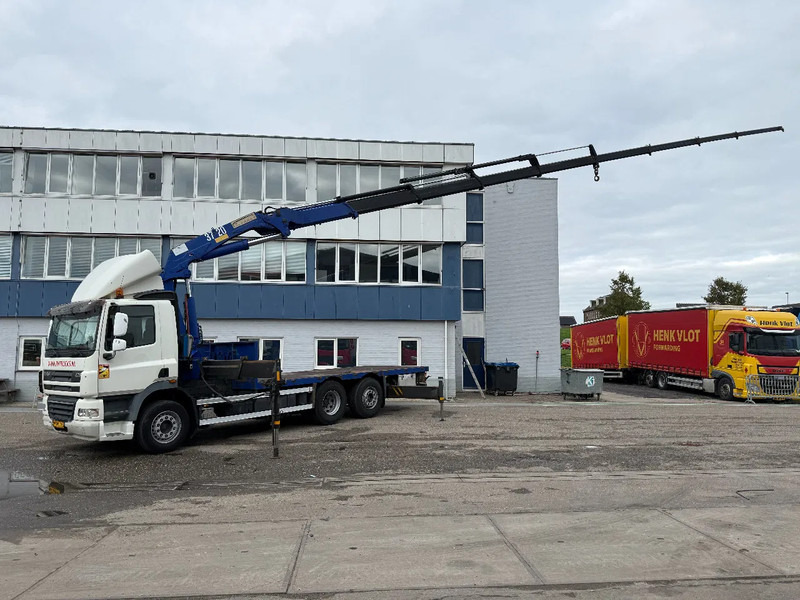 DAF CF 85 6X2 EURO 5 + HMF 37 TON/M + REMOTE CONTROL - Φορτηγό με ανοιχτή καρότσα, Φορτηγό με γερανό: φωτογραφία 3 DAF CF 85 6X2 EURO 5 + HMF 37 TON/M + REMOTE CONTROL - Φορτηγό με ανοιχτή καρότσα, Φορτηγό με γερανό: φωτογραφία 3