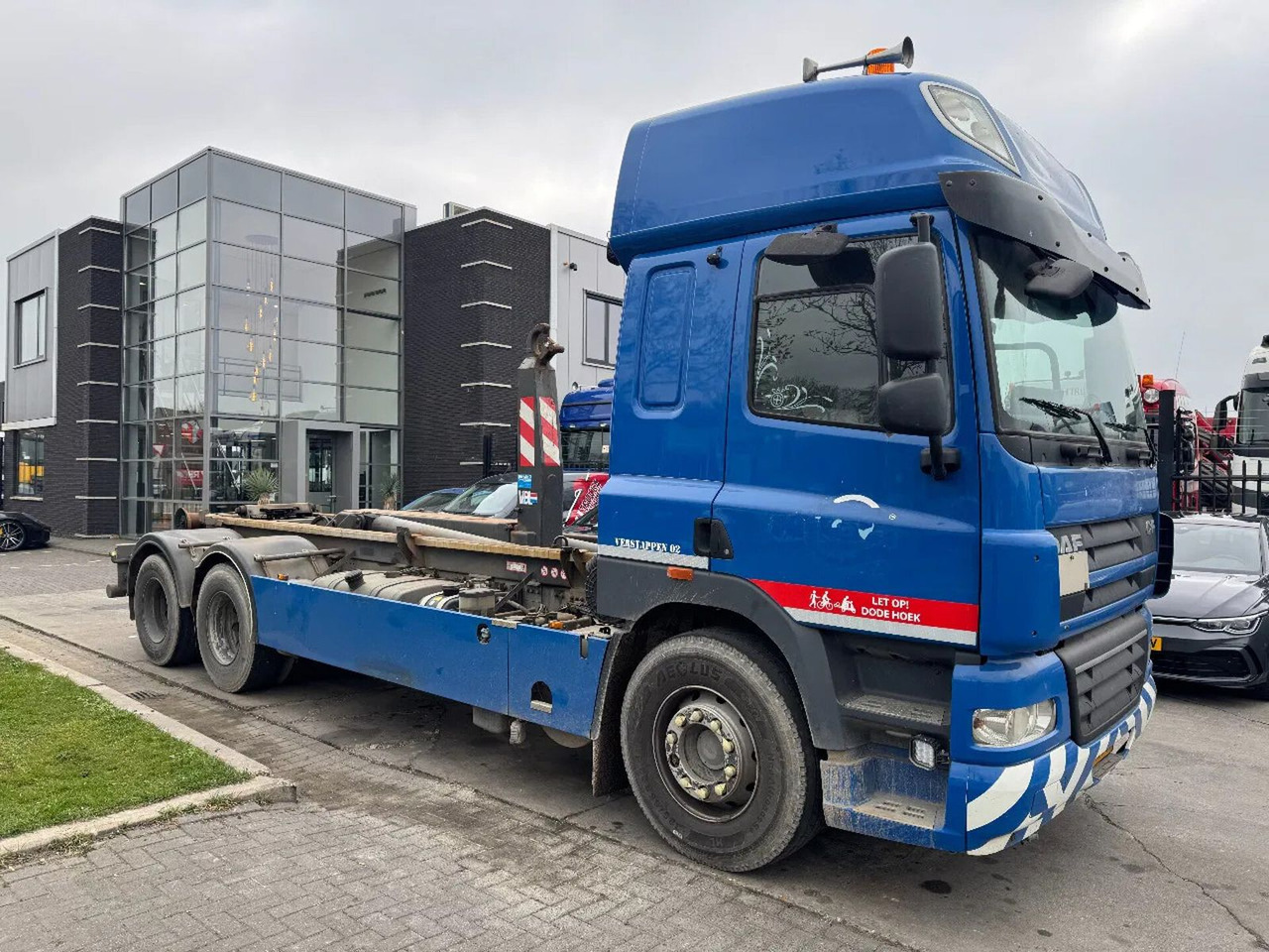 Φορτηγό φόρτωσης γάντζου DAF CF 85 6X2 - EURO 5 + VDL HOOK + LIFT AXLE + TÜV: φωτογραφία 9