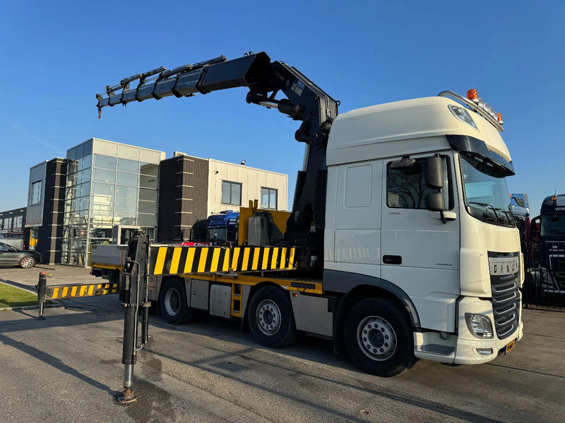 DAF XF 460 8X2 - EURO 6 + HIAB 855 EP-6 + REMOTE + STEERING AXLE - Φορτηγό με ανοιχτή καρότσα, Φορτηγό με γερανό: φωτογραφία 2 DAF XF 460 8X2 - EURO 6 + HIAB 855 EP-6 + REMOTE + STEERING AXLE - Φορτηγό με ανοιχτή καρότσα, Φορτηγό με γερανό: φωτογραφία 2