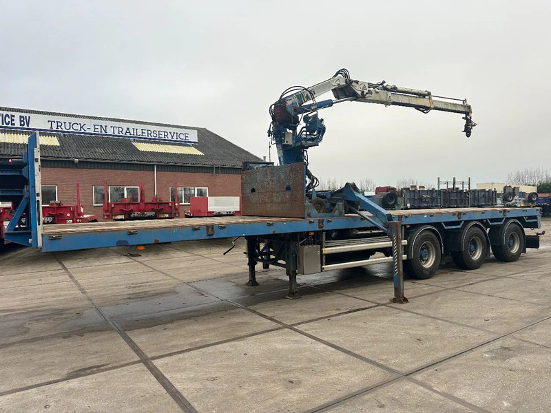 Floor MET HIAB R165-F2, LAATSTE 2 ASSEN GESTUURD - Επικαθήμενο πλατφόρμα/ Καρότσα: φωτογραφία 1 Floor MET HIAB R165-F2, LAATSTE 2 ASSEN GESTUURD - Επικαθήμενο πλατφόρμα/ Καρότσα: φωτογραφία 1