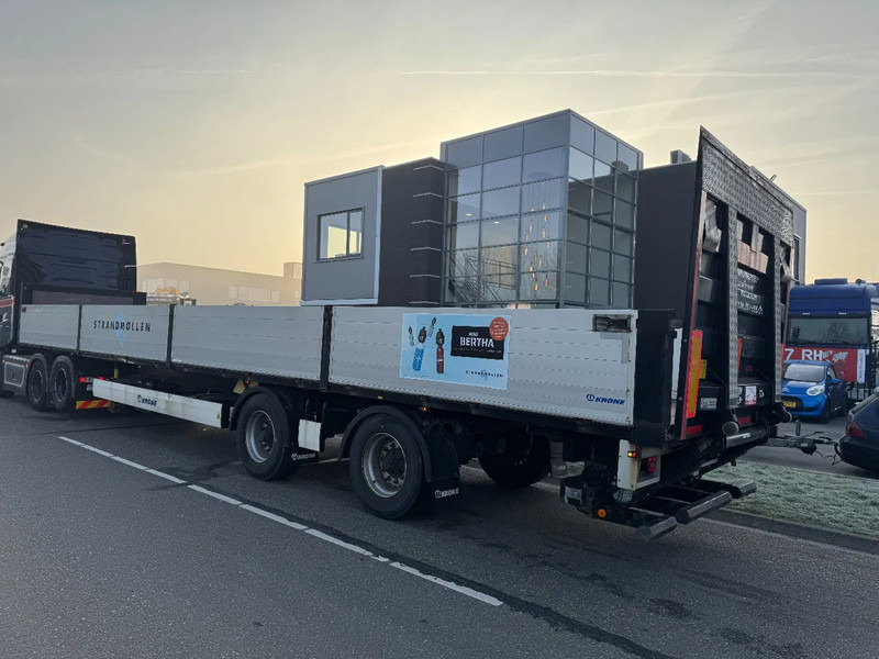 Krone SZ - 2 AXLE BPW + STEERING + ZEPRO Z 2500-150 MA LIFT - Επικαθήμενο πλατφόρμα/ Καρότσα: φωτογραφία 4 Krone SZ - 2 AXLE BPW + STEERING + ZEPRO Z 2500-150 MA LIFT - Επικαθήμενο πλατφόρμα/ Καρότσα: φωτογραφία 4