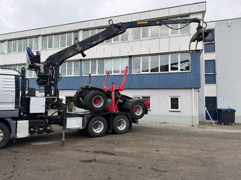 MAN TGS 33.480 6X4 + HIAB 251S.82 + TRAILER 2 AXLE KRAEMER - Φορτηγό ξυλείας, Φορτηγό με γερανό: φωτογραφία 5 MAN TGS 33.480 6X4 + HIAB 251S.82 + TRAILER 2 AXLE KRAEMER - Φορτηγό ξυλείας, Φορτηγό με γερανό: φωτογραφία 5