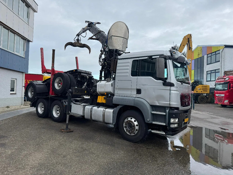 MAN TGS 33.480 6X4 + HIAB 251S.82 + TRAILER 2 AXLE KRAEMER - Φορτηγό ξυλείας, Φορτηγό με γερανό: φωτογραφία 4 MAN TGS 33.480 6X4 + HIAB 251S.82 + TRAILER 2 AXLE KRAEMER - Φορτηγό ξυλείας, Φορτηγό με γερανό: φωτογραφία 4