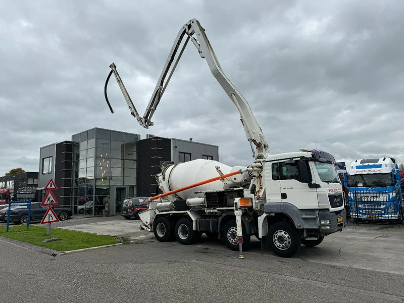 MAN TGS 35.400 8X4 PUTZMEISTER PUMP 21-3 + LIEBHERR MIXER - Αντλία σκυροδέματος: φωτογραφία 5 MAN TGS 35.400 8X4 PUTZMEISTER PUMP 21-3 + LIEBHERR MIXER - Αντλία σκυροδέματος: φωτογραφία 5