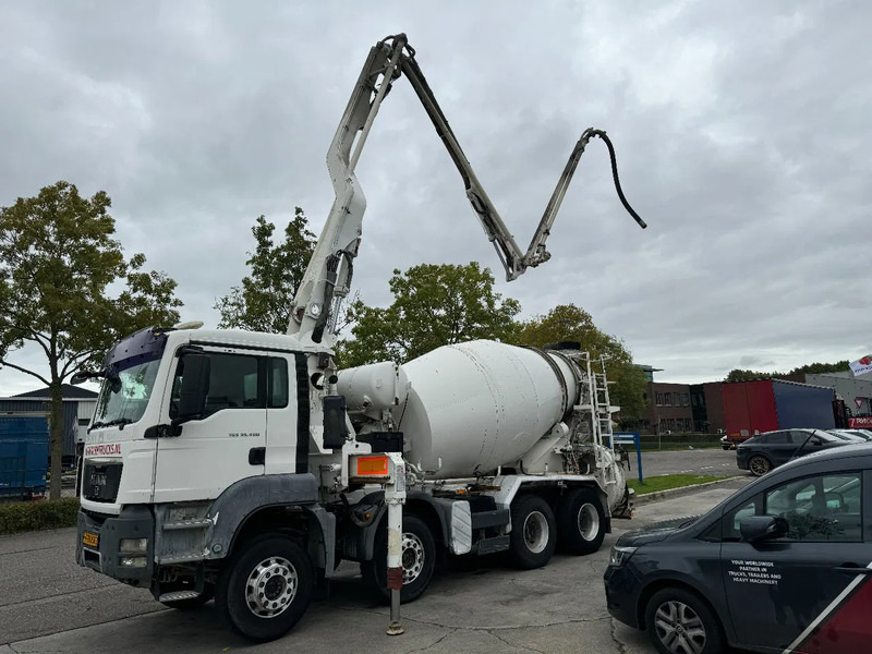 MAN TGS 35.400 8X4 PUTZMEISTER PUMP 21-3 + LIEBHERR MIXER - Αντλία σκυροδέματος: φωτογραφία 2 MAN TGS 35.400 8X4 PUTZMEISTER PUMP 21-3 + LIEBHERR MIXER - Αντλία σκυροδέματος: φωτογραφία 2