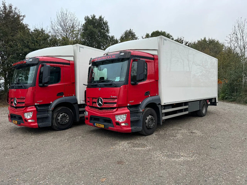 Mercedes-Benz Antos 1927 4X2 4 UNITS EURO 6 DHOLLANDIA 2000 KG TÜV TILL 10-2025 - Φορτηγό κόφα: φωτογραφία 1 Mercedes-Benz Antos 1927 4X2 4 UNITS EURO 6 DHOLLANDIA 2000 KG TÜV TILL 10-2025 - Φορτηγό κόφα: φωτογραφία 1