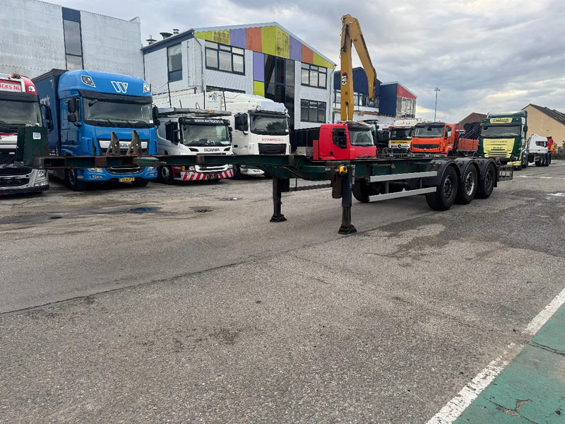 Pacton T3-007 TXC339 3X SAF AXLE - Επικαθήμενο μεταφοράς εμπορευματοκιβωτίων/ Κινητό αμάξωμα: φωτογραφία 1 Pacton T3-007 TXC339 3X SAF AXLE - Επικαθήμενο μεταφοράς εμπορευματοκιβωτίων/ Κινητό αμάξωμα: φωτογραφία 1