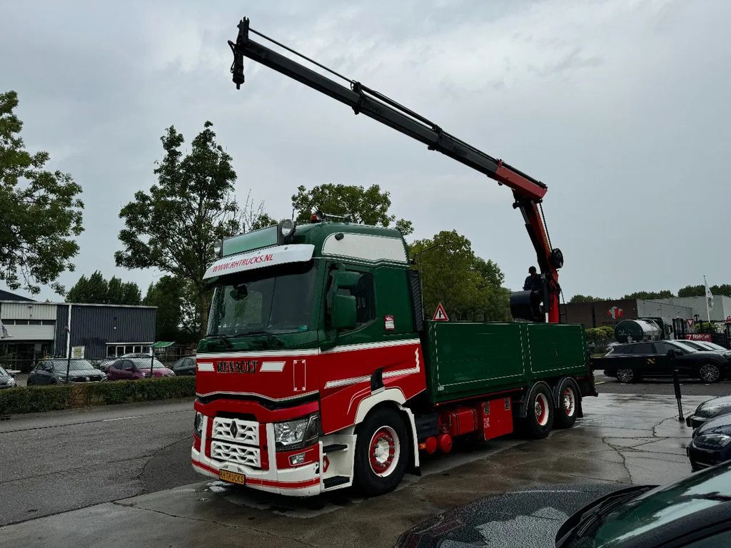 Renault T HIGH 520 6X2 EURO 6 + PALFINGER PK16002 ROTOR - Φορτηγό με ανοιχτή καρότσα, Φορτηγό με γερανό: φωτογραφία 3 Renault T HIGH 520 6X2 EURO 6 + PALFINGER PK16002 ROTOR - Φορτηγό με ανοιχτή καρότσα, Φορτηγό με γερανό: φωτογραφία 3