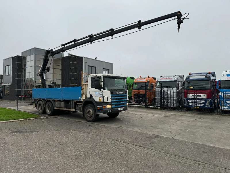 Scania P124-360 6X4 EURO 2 HIAB 200 C-5 ALL 2000 - Φορτηγό με ανοιχτή καρότσα, Φορτηγό με γερανό: φωτογραφία 2 Scania P124-360 6X4 EURO 2 HIAB 200 C-5 ALL 2000 - Φορτηγό με ανοιχτή καρότσα, Φορτηγό με γερανό: φωτογραφία 2