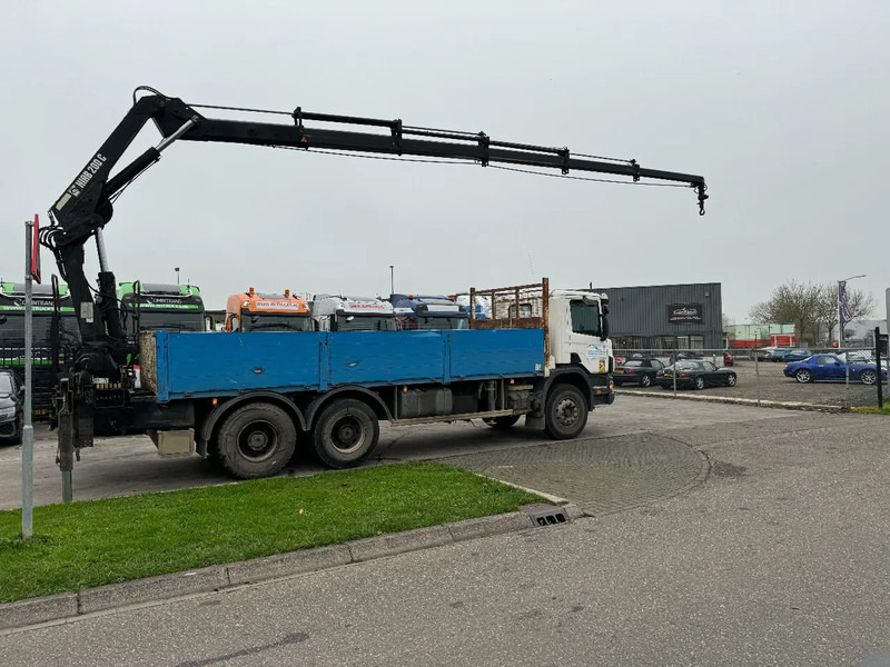 Scania P124-360 6X4 EURO 2 HIAB 200 C-5 ALL 2000 - Φορτηγό με ανοιχτή καρότσα, Φορτηγό με γερανό: φωτογραφία 3 Scania P124-360 6X4 EURO 2 HIAB 200 C-5 ALL 2000 - Φορτηγό με ανοιχτή καρότσα, Φορτηγό με γερανό: φωτογραφία 3