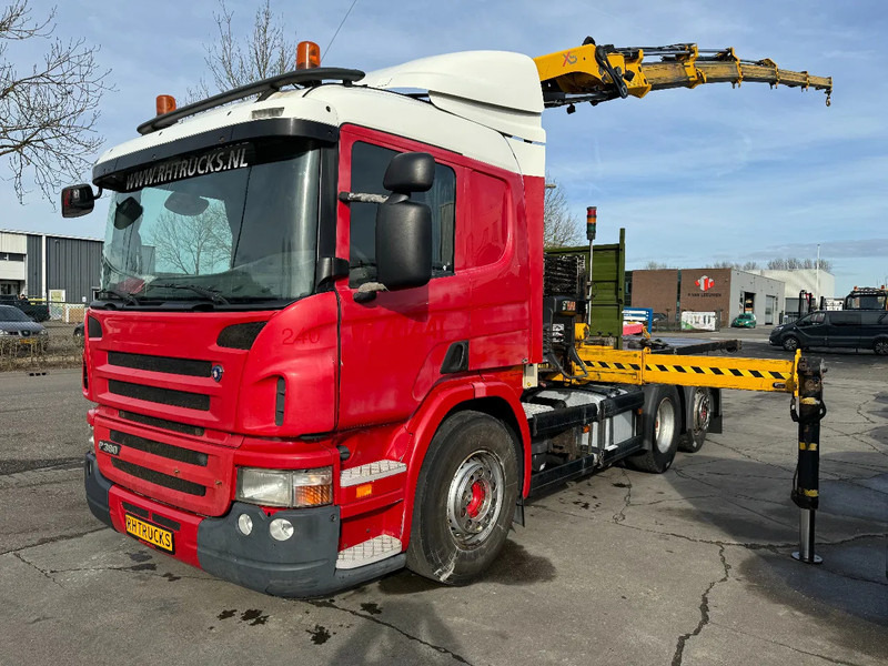 Scania P380 6X2 HIAB 288 + REMOTE CONTROL + PLATEAU - Τράκτορας: φωτογραφία 2 Scania P380 6X2 HIAB 288 + REMOTE CONTROL + PLATEAU - Τράκτορας: φωτογραφία 2