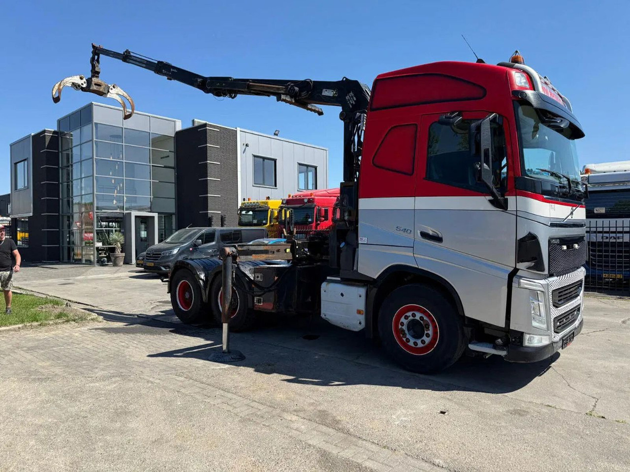 Volvo FH 540 6X4 - EURO 6 + PALFINGER EPSILON S260Z96 - Φορτηγό με γερανό: φωτογραφία 4 Volvo FH 540 6X4 - EURO 6 + PALFINGER EPSILON S260Z96 - Φορτηγό με γερανό: φωτογραφία 4