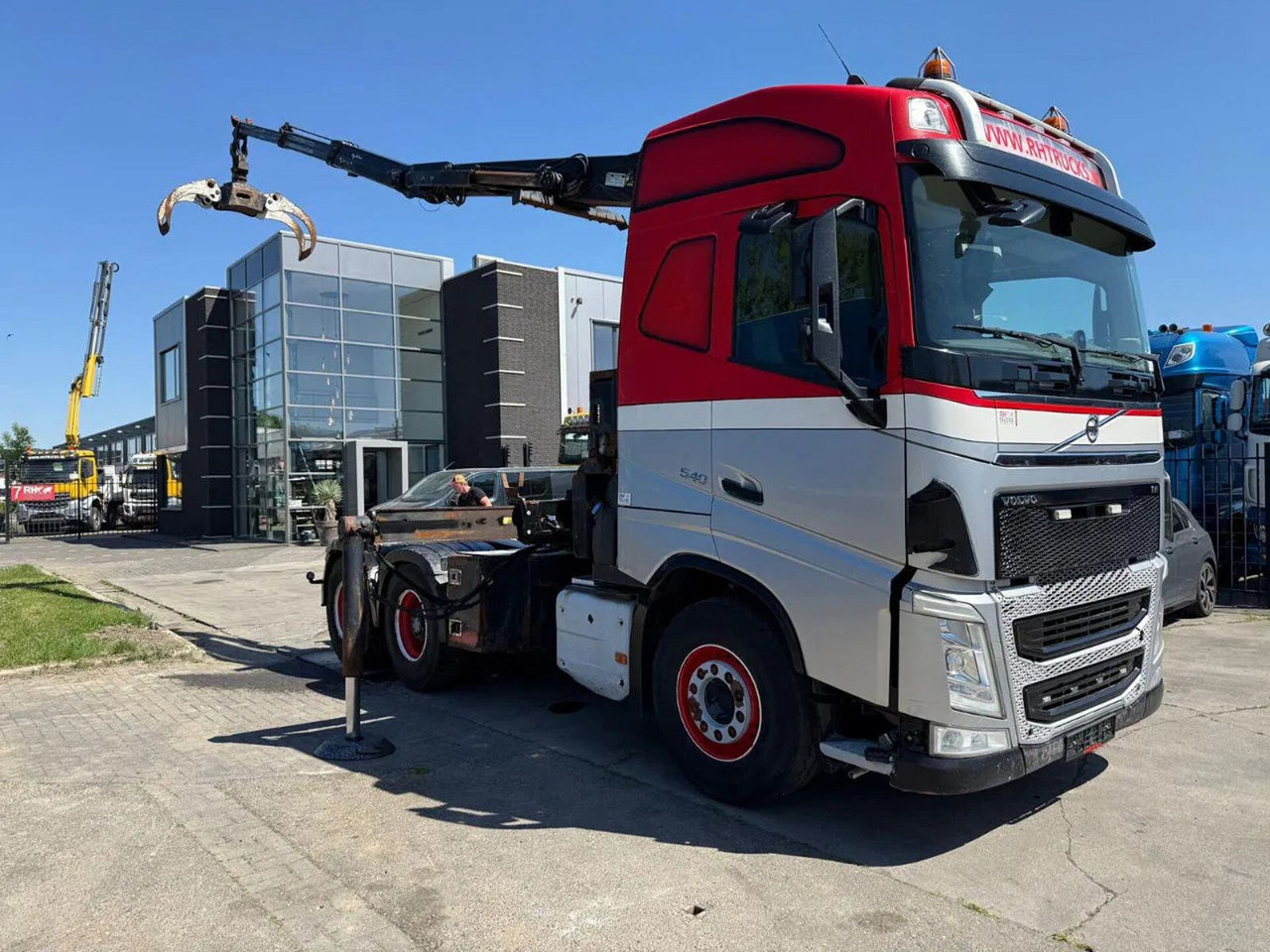 Volvo FH 540 6X4 - EURO 6 + PALFINGER EPSILON S260Z96 - Φορτηγό με γερανό: φωτογραφία 3 Volvo FH 540 6X4 - EURO 6 + PALFINGER EPSILON S260Z96 - Φορτηγό με γερανό: φωτογραφία 3