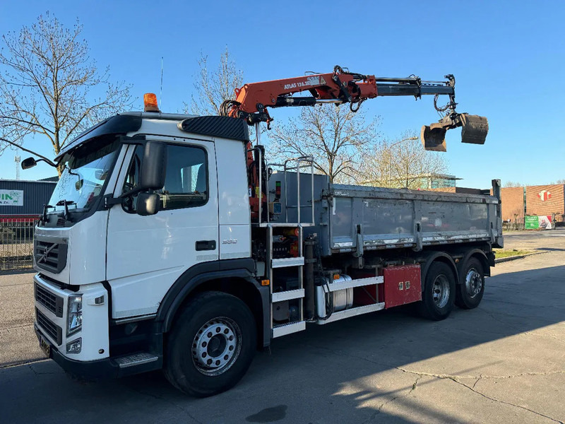 Volvo FM 330 6X2 - EURO 5 + ATLAS 126.3E A2 + REMOTE + LIFT/STEERING AXLE - Φορτηγό με γερανό: φωτογραφία 1 Volvo FM 330 6X2 - EURO 5 + ATLAS 126.3E A2 + REMOTE + LIFT/STEERING AXLE - Φορτηγό με γερανό: φωτογραφία 1