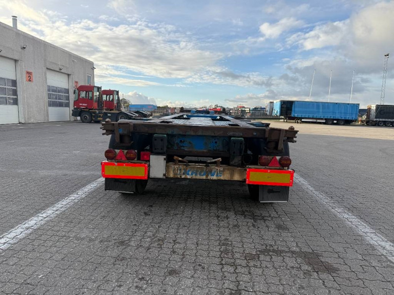 Krone Container chassis / Container-Fahrgestell / - Επικαθήμενο μεταφοράς εμπορευματοκιβωτίων/ Κινητό αμάξωμα: φωτογραφία 4 Krone Container chassis / Container-Fahrgestell / - Επικαθήμενο μεταφοράς εμπορευματοκιβωτίων/ Κινητό αμάξωμα: φωτογραφία 4