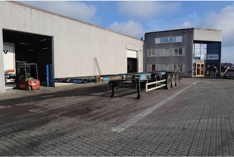 LECI 3-Axle Containerchassis - Επικαθήμενο μεταφοράς εμπορευματοκιβωτίων/ Κινητό αμάξωμα: φωτογραφία 1 LECI 3-Axle Containerchassis - Επικαθήμενο μεταφοράς εμπορευματοκιβωτίων/ Κινητό αμάξωμα: φωτογραφία 1