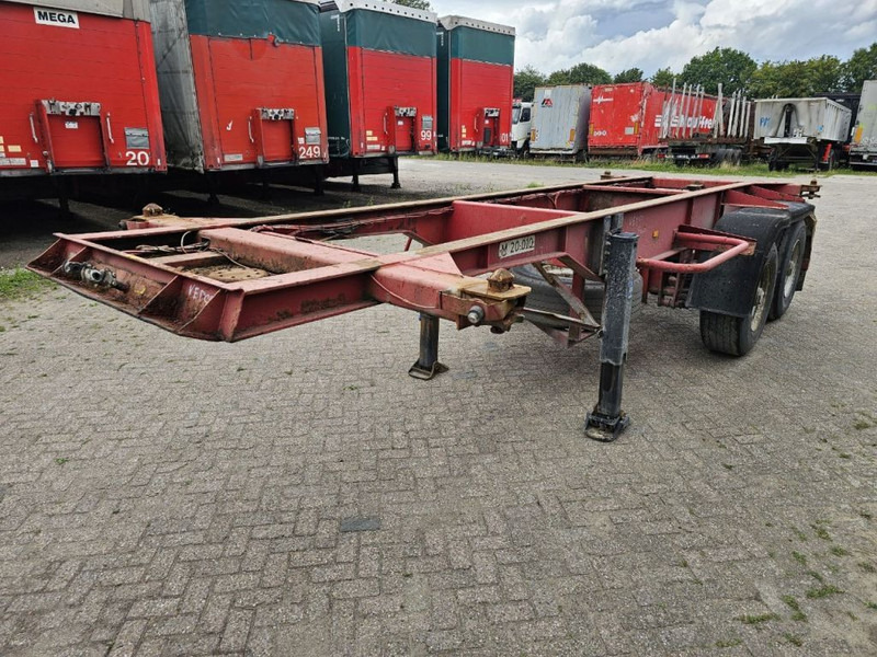 Netam-Fruehauf STEELSPRING - DRUMBRAKES - Επικαθήμενο μεταφοράς εμπορευματοκιβωτίων/ Κινητό αμάξωμα: φωτογραφία 2 Netam-Fruehauf STEELSPRING - DRUMBRAKES - Επικαθήμενο μεταφοράς εμπορευματοκιβωτίων/ Κινητό αμάξωμα: φωτογραφία 2