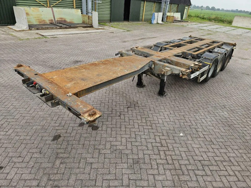 Pacton MFCC Multi - Lifting axle - 2x20FT / 40FTHC / 45FTHC - Επικαθήμενο μεταφοράς εμπορευματοκιβωτίων/ Κινητό αμάξωμα: φωτογραφία 1 Pacton MFCC Multi - Lifting axle - 2x20FT / 40FTHC / 45FTHC - Επικαθήμενο μεταφοράς εμπορευματοκιβωτίων/ Κινητό αμάξωμα: φωτογραφία 1