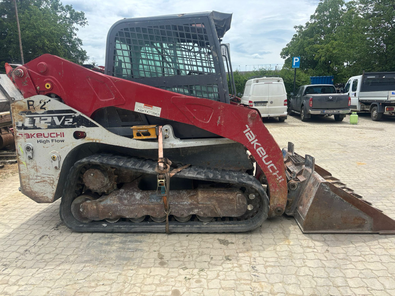 Takeuchi TL 12 V-2 - Engine defektive - Φορτωτής πλάγιας ολίσθησης: φωτογραφία 2 Takeuchi TL 12 V-2 - Engine defektive - Φορτωτής πλάγιας ολίσθησης: φωτογραφία 2