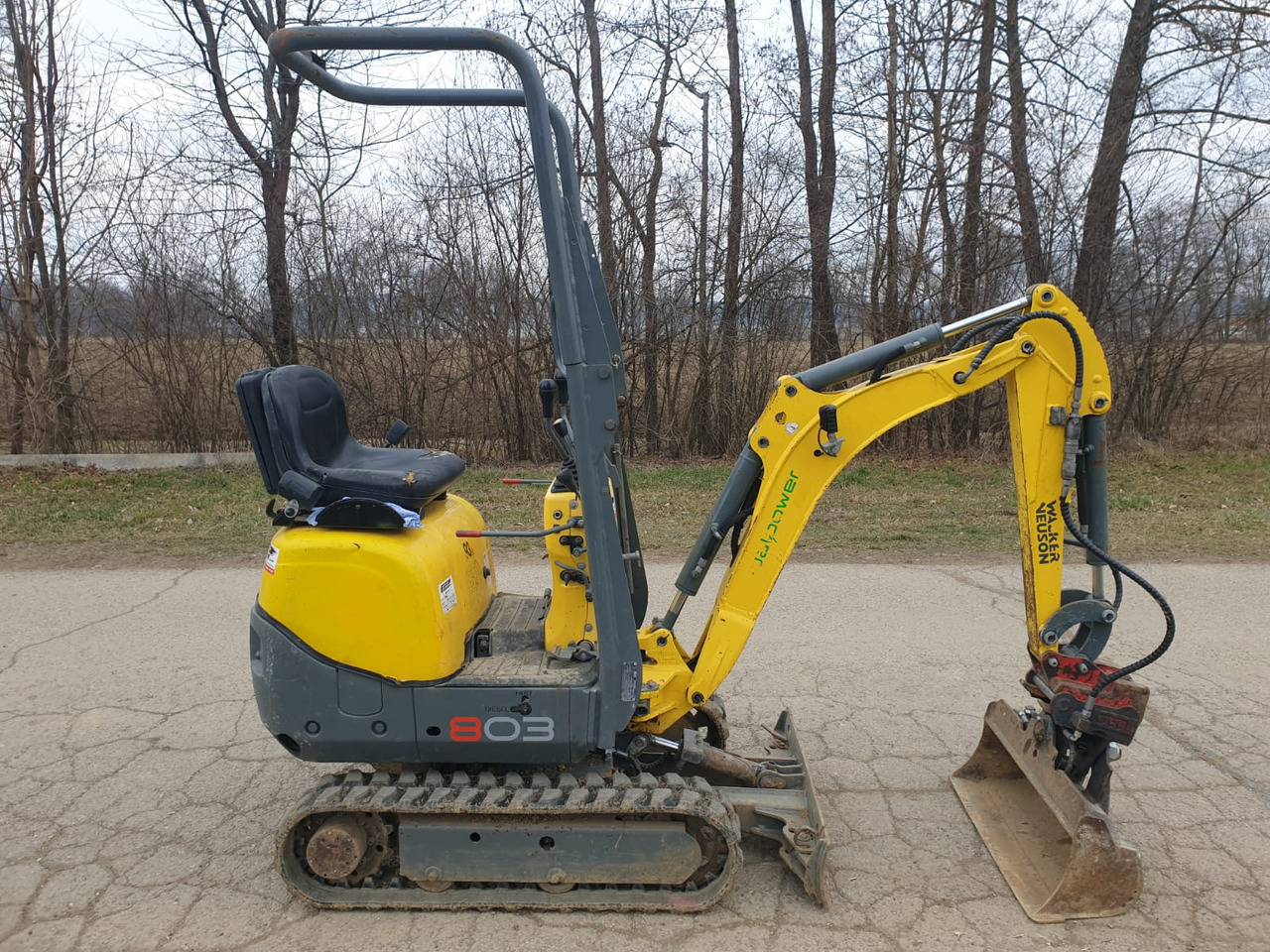 Wacker Neuson 803 - Μίνι εκσκαφέας: φωτογραφία 2 Wacker Neuson 803 - Μίνι εκσκαφέας: φωτογραφία 2