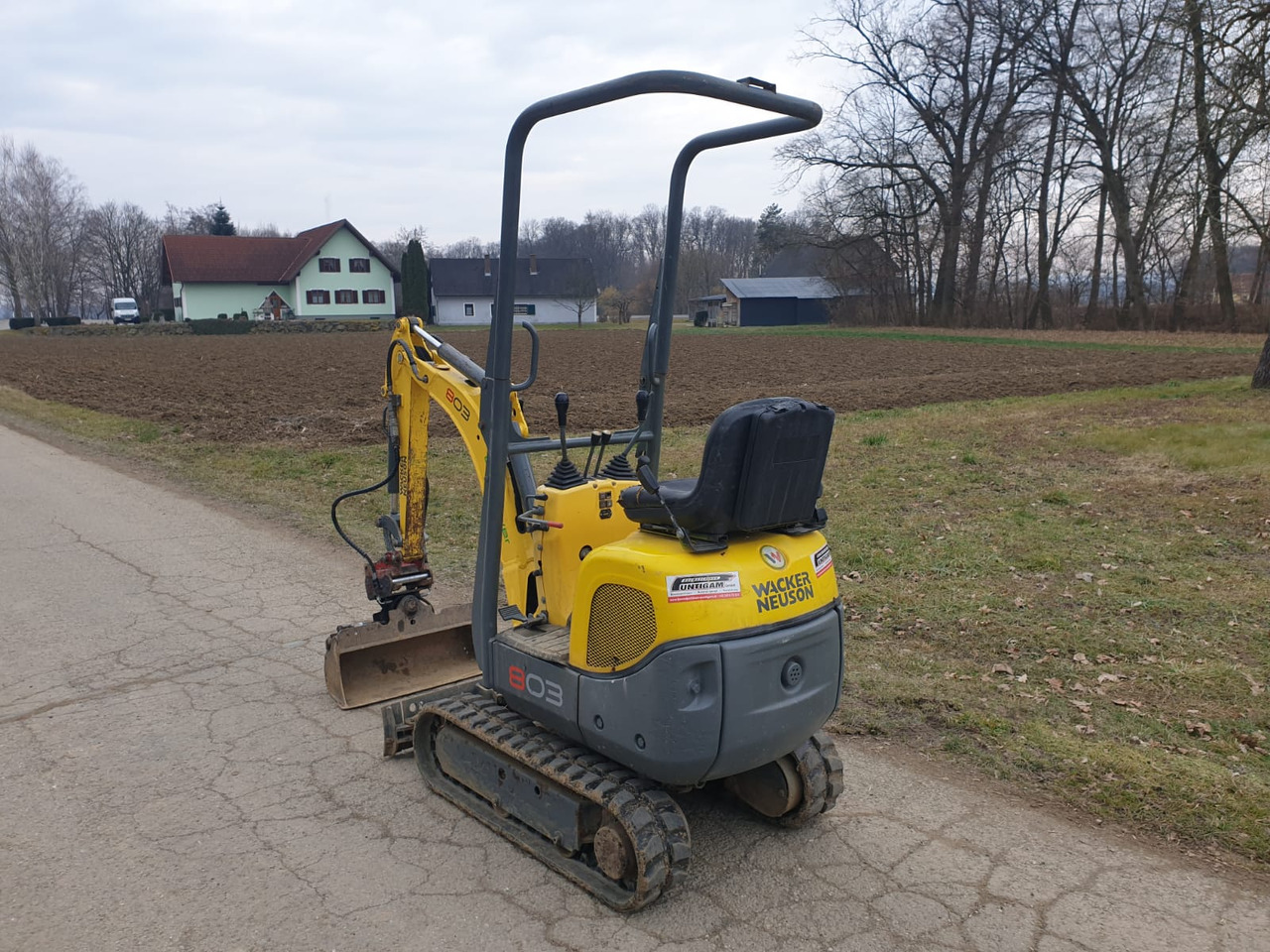 Wacker Neuson 803 - Μίνι εκσκαφέας: φωτογραφία 5 Wacker Neuson 803 - Μίνι εκσκαφέας: φωτογραφία 5