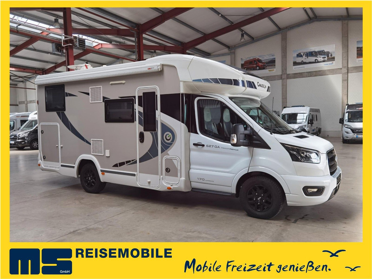 Chausson 627 GA TITANIUM -PREMIUM /EINZELBETTEN & HUBBETT - Ημιενιαίο αυτοκινούμενο: φωτογραφία 1 Chausson 627 GA TITANIUM -PREMIUM /EINZELBETTEN & HUBBETT - Ημιενιαίο αυτοκινούμενο: φωτογραφία 1