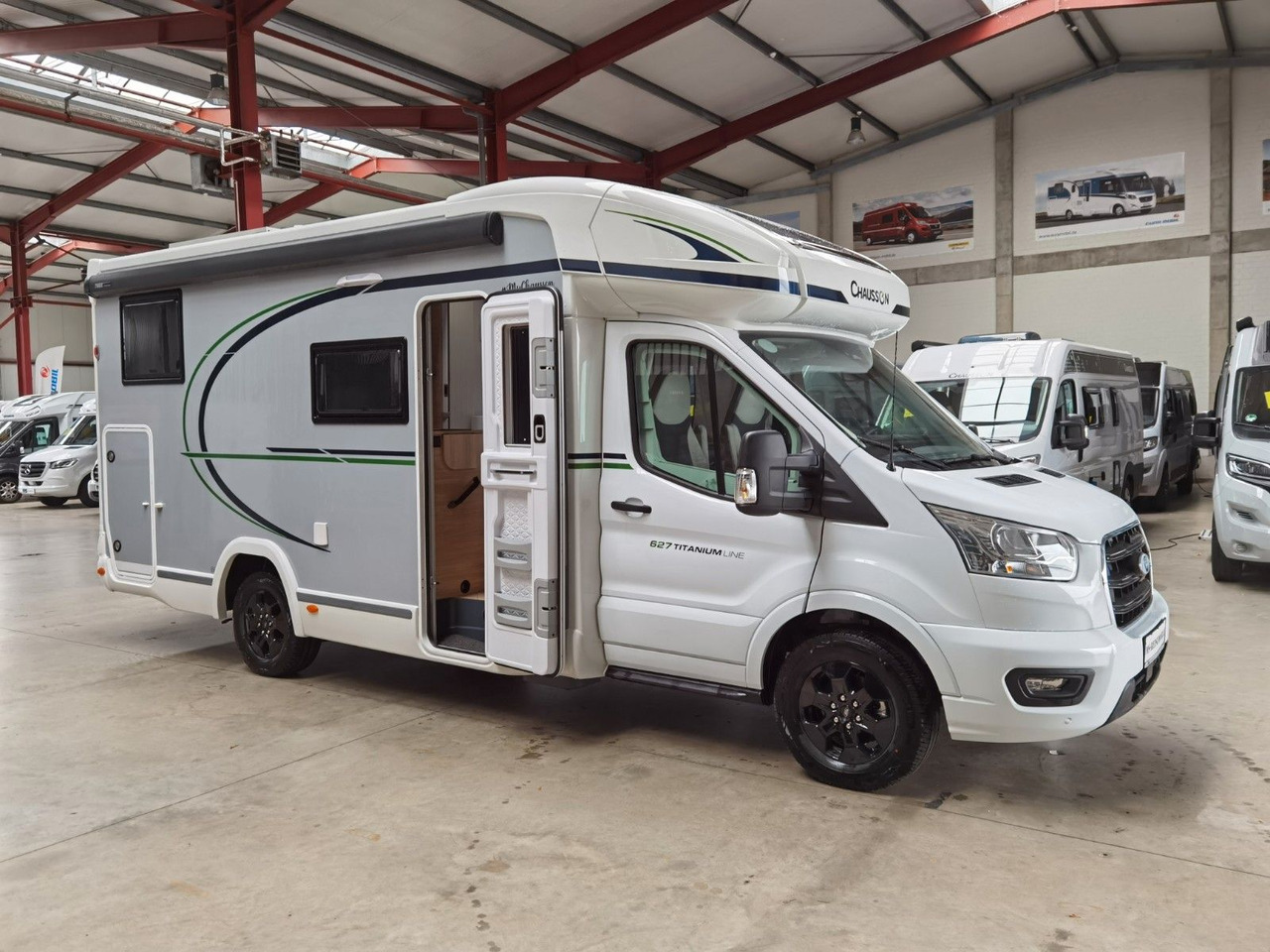 Ημιενιαίο αυτοκινούμενο Chausson 627 TITANIUM / - 2026 -/ EINZELBETTEN & HUBBETT: φωτογραφία 10