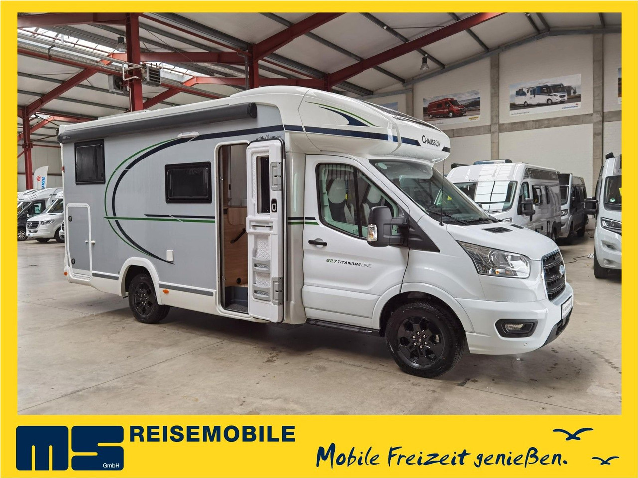 Chausson 627 TITANIUM / - 2026 -/ EINZELBETTEN & HUBBETT - Ημιενιαίο αυτοκινούμενο: φωτογραφία 1 Chausson 627 TITANIUM / - 2026 -/ EINZELBETTEN & HUBBETT - Ημιενιαίο αυτοκινούμενο: φωτογραφία 1