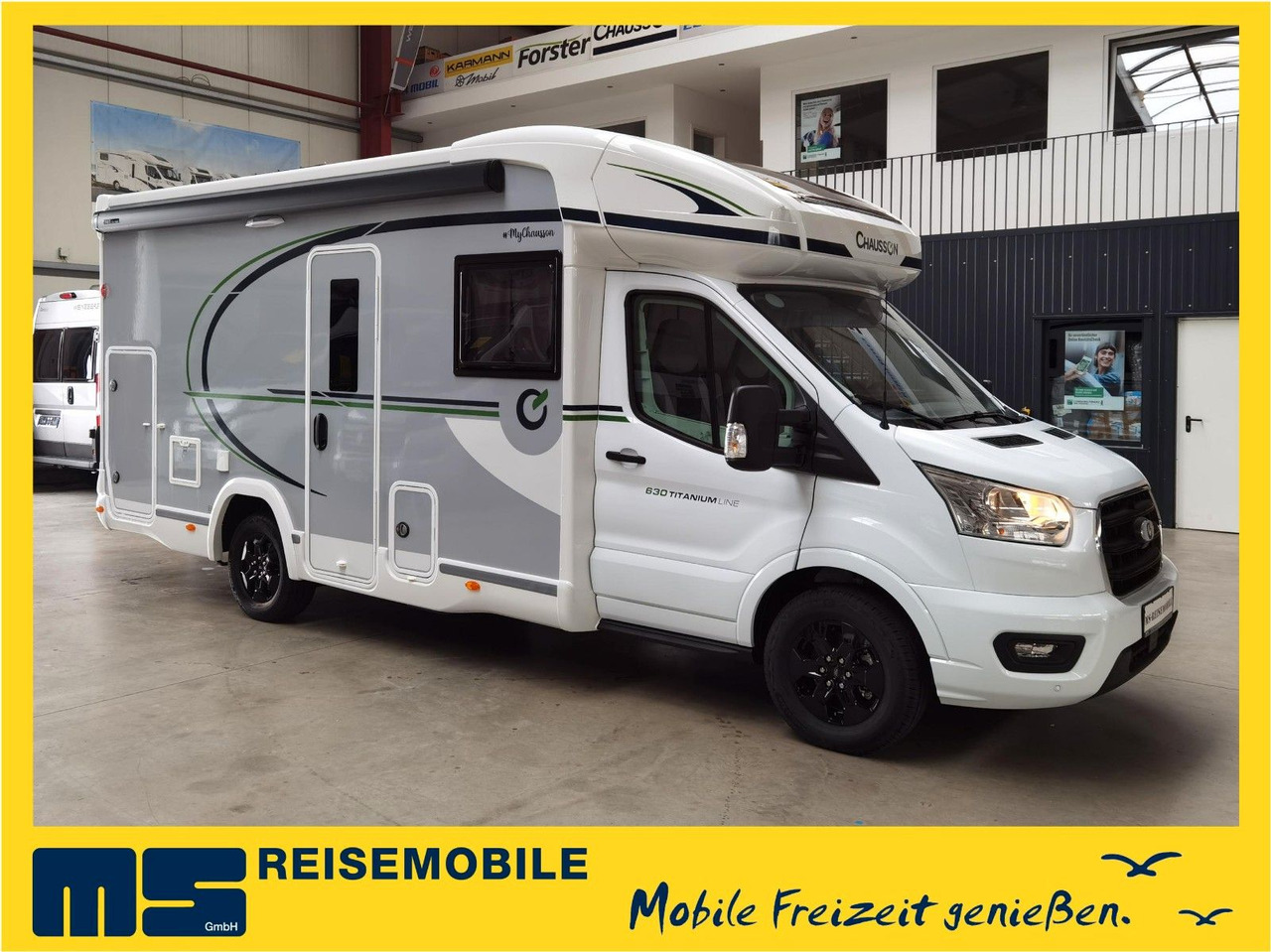 Chausson 630 TITANIUM / - 2026 - / EINZEL.- HUBBETTEN - Ημιενιαίο αυτοκινούμενο: φωτογραφία 1 Chausson 630 TITANIUM / - 2026 - / EINZEL.- HUBBETTEN - Ημιενιαίο αυτοκινούμενο: φωτογραφία 1