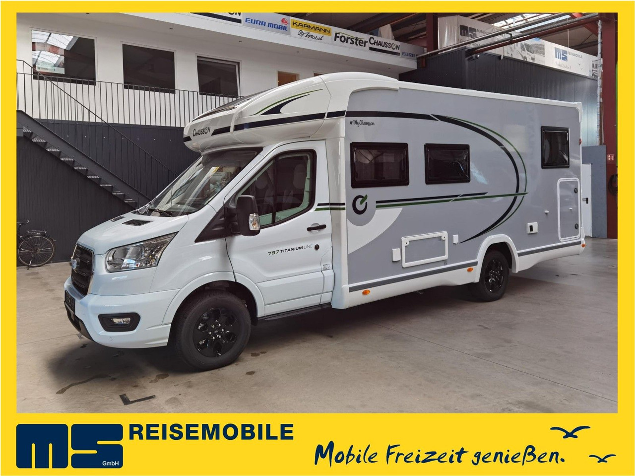Chausson 797 TITANIUM / -2026- / 165PS- 8G. / 4.1T. / AHK - Ημιενιαίο αυτοκινούμενο: φωτογραφία 1 Chausson 797 TITANIUM / -2026- / 165PS- 8G. / 4.1T. / AHK - Ημιενιαίο αυτοκινούμενο: φωτογραφία 1