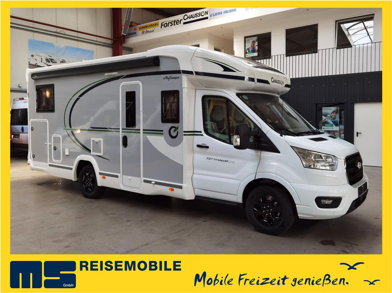Chausson 797 TITANIUM / - 2026 - / 165PS - 8G. AUTOMATIK - Ημιενιαίο αυτοκινούμενο: φωτογραφία 1 Chausson 797 TITANIUM / - 2026 - / 165PS - 8G. AUTOMATIK - Ημιενιαίο αυτοκινούμενο: φωτογραφία 1