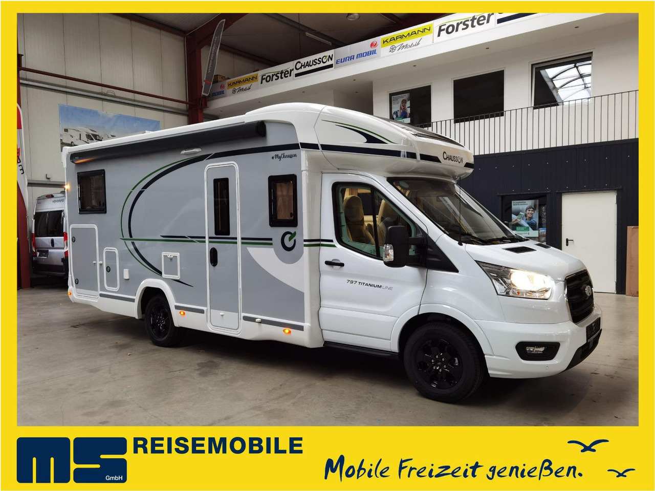 Chausson 797 TITANIUM / -2026- / 165PS-8G. / EINZELBETTEN - Ημιενιαίο αυτοκινούμενο: φωτογραφία 1 Chausson 797 TITANIUM / -2026- / 165PS-8G. / EINZELBETTEN - Ημιενιαίο αυτοκινούμενο: φωτογραφία 1