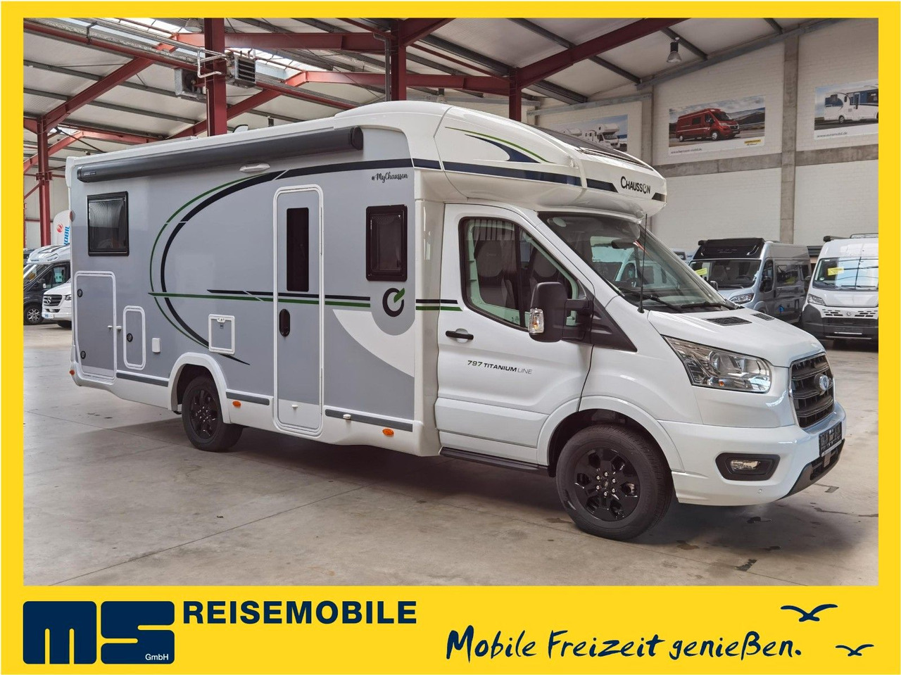 Chausson 797 TITANIUM / - 2026 - / EINZELBETTEN & HUBBETT - Ημιενιαίο αυτοκινούμενο: φωτογραφία 1 Chausson 797 TITANIUM / - 2026 - / EINZELBETTEN & HUBBETT - Ημιενιαίο αυτοκινούμενο: φωτογραφία 1