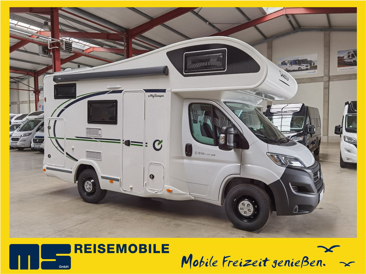 Chausson C 514 FIRST LINE /140PS / ZUBEHÖR- PAKET / 5.99M - Αυτοκινούμενο με σοφίτα: φωτογραφία 1 Chausson C 514 FIRST LINE /140PS / ZUBEHÖR- PAKET / 5.99M - Αυτοκινούμενο με σοφίτα: φωτογραφία 1