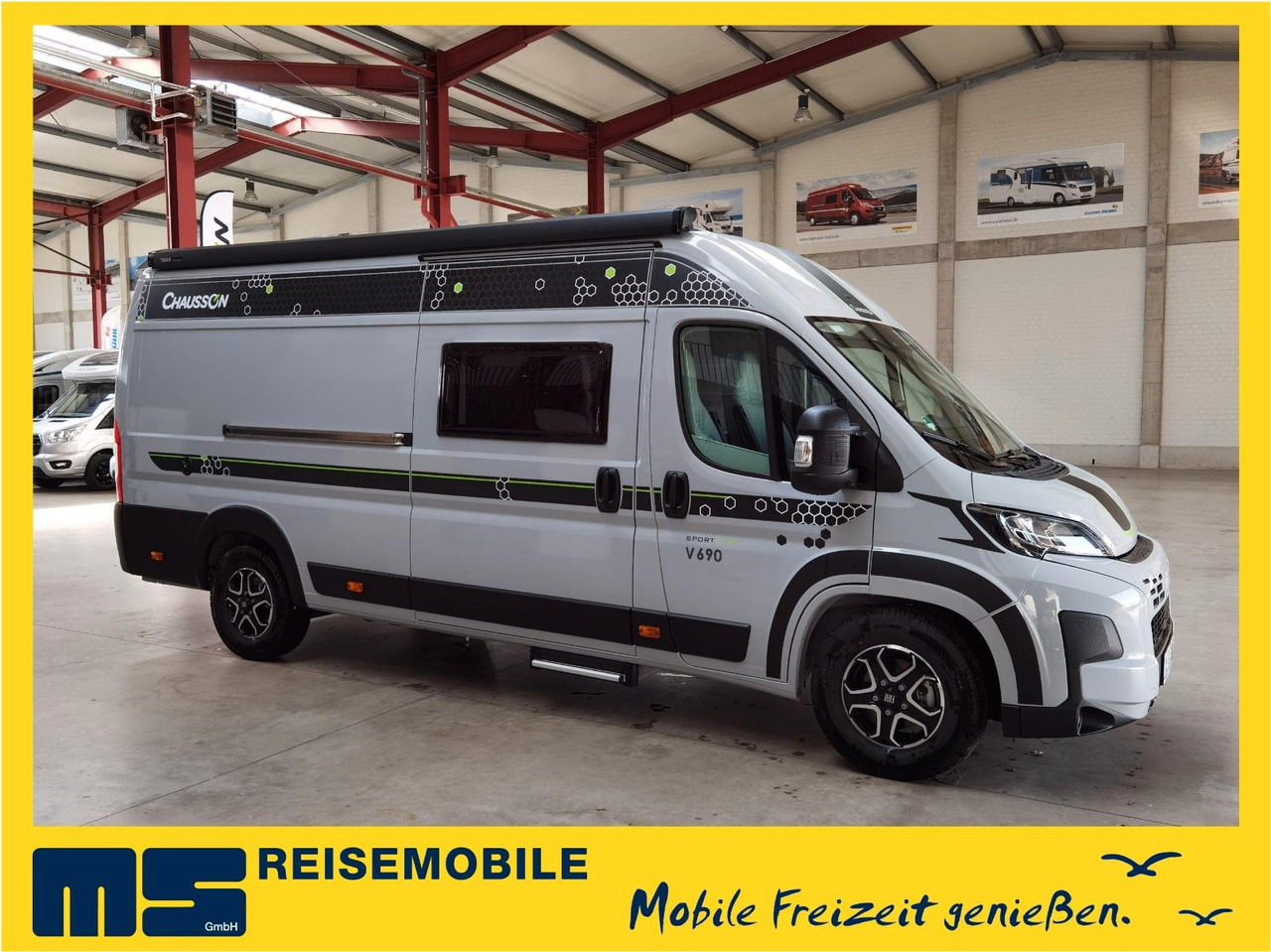 Chausson V690 SPORT LINE / 140PS-8G / XL -HUBBETT E.-BIKE - Αυτοκινούμενο βαν: φωτογραφία 1 Chausson V690 SPORT LINE / 140PS-8G / XL -HUBBETT E.-BIKE - Αυτοκινούμενο βαν: φωτογραφία 1