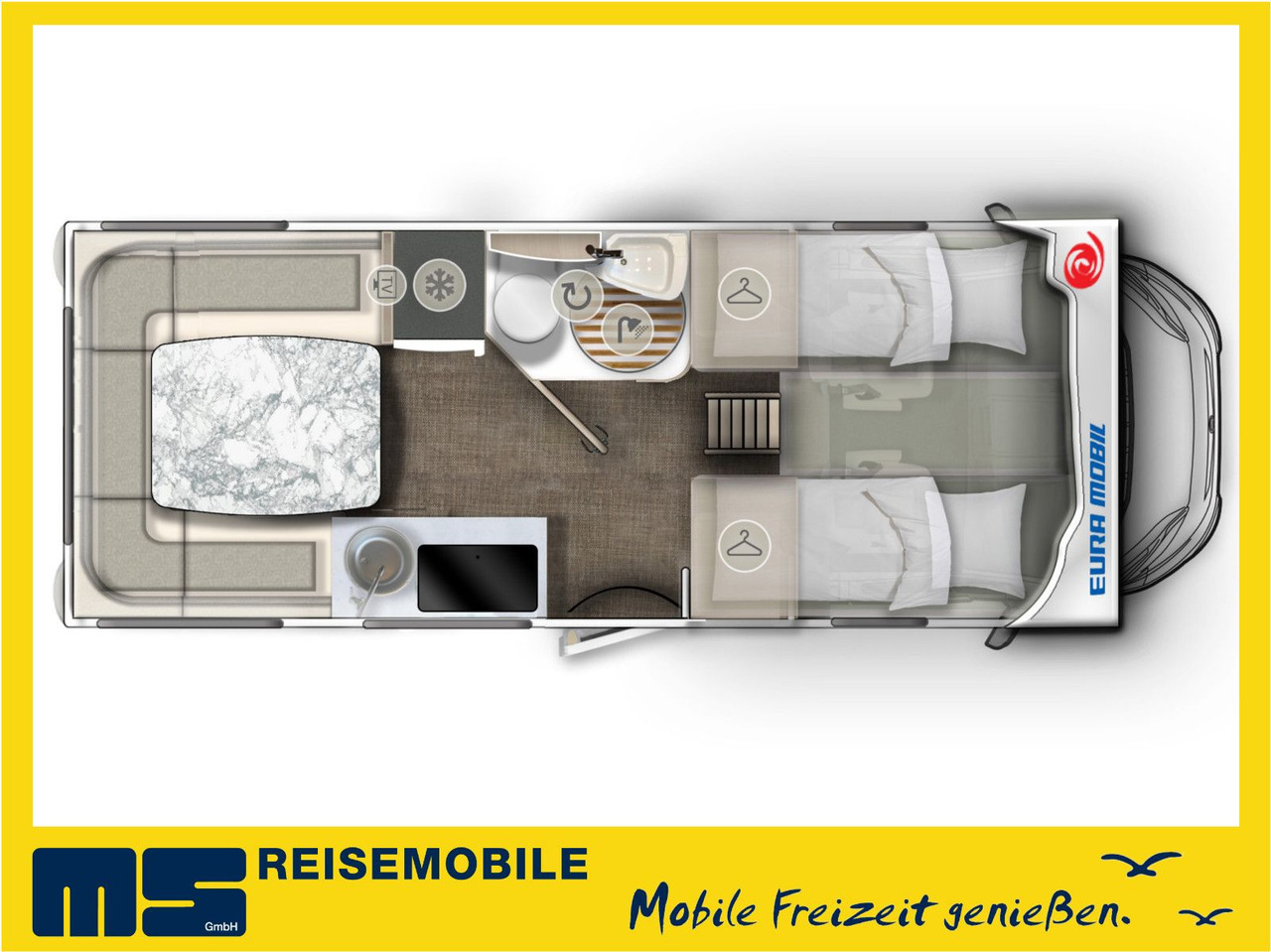 Eura Mobil ACTIVA ONE 650 HS /MODELL 2025/ HECKSITZGRUPPE - Αυτοκινούμενο με σοφίτα: φωτογραφία 2 Eura Mobil ACTIVA ONE 650 HS /MODELL 2025/ HECKSITZGRUPPE - Αυτοκινούμενο με σοφίτα: φωτογραφία 2