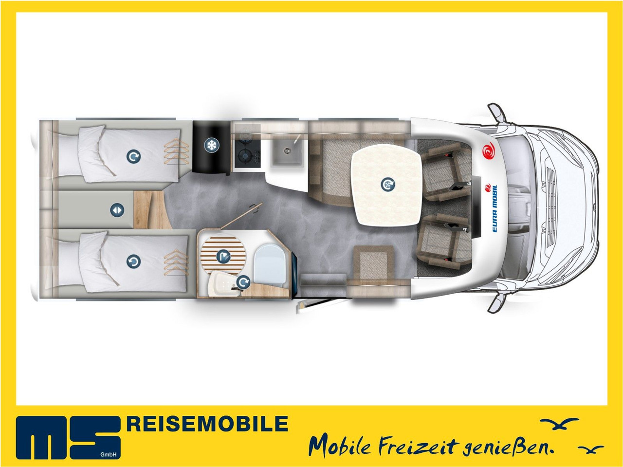 Eura Mobil PROFILA T 695 EB /-2025-/ MONDIAL / EINZELBETTEN - Ημιενιαίο αυτοκινούμενο: φωτογραφία 2 Eura Mobil PROFILA T 695 EB /-2025-/ MONDIAL / EINZELBETTEN - Ημιενιαίο αυτοκινούμενο: φωτογραφία 2