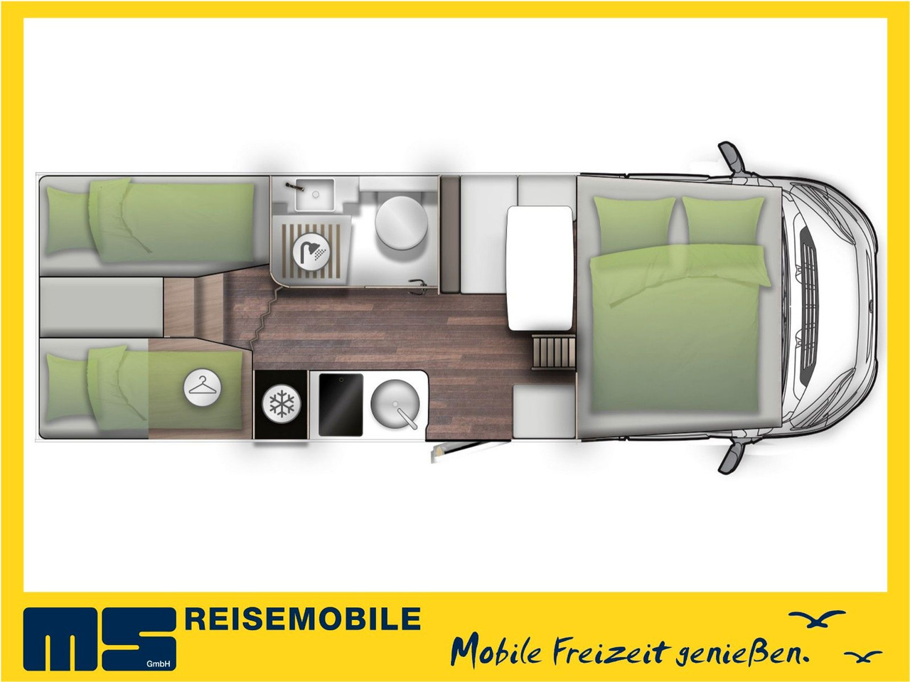 Forster A 699 EB / - 2026 - / 165 PS - 8G / EINZELBETTEN - Αυτοκινούμενο με σοφίτα: φωτογραφία 2 Forster A 699 EB / - 2026 - / 165 PS - 8G / EINZELBETTEN - Αυτοκινούμενο με σοφίτα: φωτογραφία 2