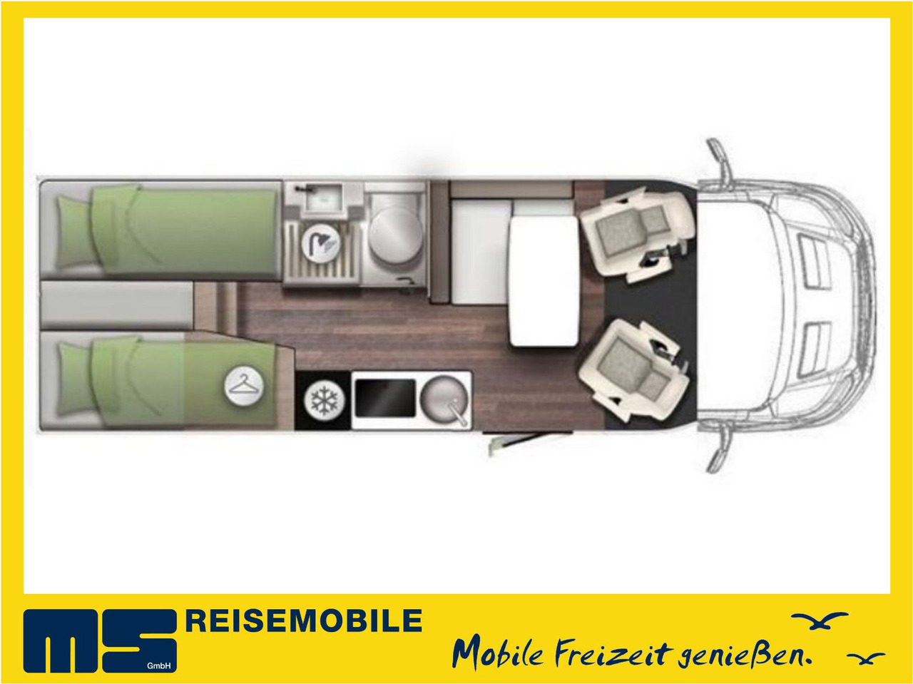 Forster T 669 EBN COUPÈ / -2025- / 165PS / EINZELBETTEN - Ημιενιαίο αυτοκινούμενο: φωτογραφία 2 Forster T 669 EBN COUPÈ / -2025- / 165PS / EINZELBETTEN - Ημιενιαίο αυτοκινούμενο: φωτογραφία 2