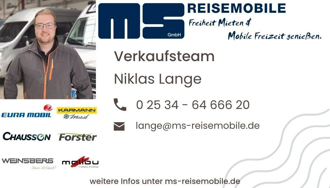 Karmann DAVIS 590 TRENDSTYLE / -2025-/ 140PS /PLUS-PAKET - Αυτοκινούμενο βαν: φωτογραφία 3 Karmann DAVIS 590 TRENDSTYLE / -2025-/ 140PS /PLUS-PAKET - Αυτοκινούμενο βαν: φωτογραφία 3