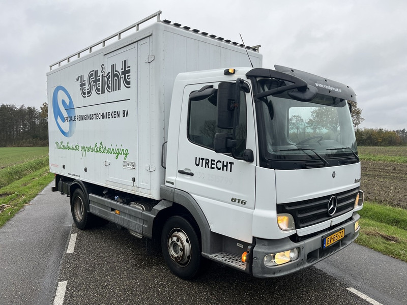 Mercedes-Benz Atego 816 bakwagen 2x hogedruk heet water pompen WATERKRACHT FOCS DIESEL 2008 - Φορτηγό κόφα: φωτογραφία 1 Mercedes-Benz Atego 816 bakwagen 2x hogedruk heet water pompen WATERKRACHT FOCS DIESEL 2008 - Φορτηγό κόφα: φωτογραφία 1