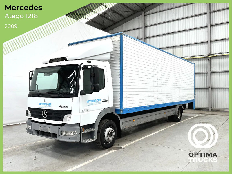 Mercedes-Benz Atego 1218 SIDE DOOR / LIFT / LAMMES - LAMMES / BLATT - BLATT - Φορτηγό κόφα: φωτογραφία 1 Mercedes-Benz Atego 1218 SIDE DOOR / LIFT / LAMMES - LAMMES / BLATT - BLATT - Φορτηγό κόφα: φωτογραφία 1