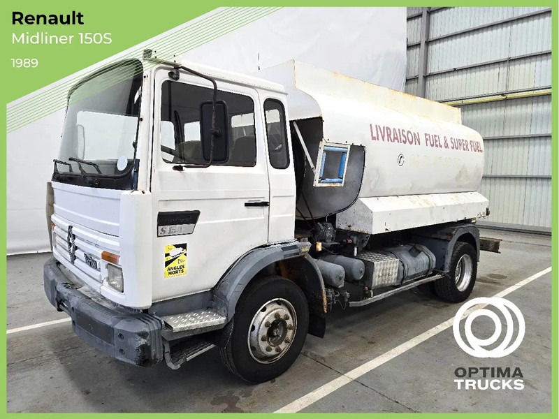 Renault Midliner 150 S / 4000L + 3000L = 7000L / LAMMES - BLATT - SPRING - Φορτηγό βυτιοφόρο: φωτογραφία 1 Renault Midliner 150 S / 4000L + 3000L = 7000L / LAMMES - BLATT - SPRING - Φορτηγό βυτιοφόρο: φωτογραφία 1