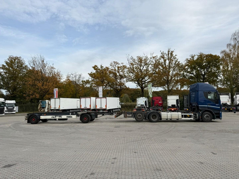 Krone AZ BDF clean chassis airsuspension BPW axle - Ρυμούλκα μεταφοράς εμπορευματοκιβωτίων/ Κινητό αμάξωμα: φωτογραφία 4 Krone AZ BDF clean chassis airsuspension BPW axle - Ρυμούλκα μεταφοράς εμπορευματοκιβωτίων/ Κινητό αμάξωμα: φωτογραφία 4