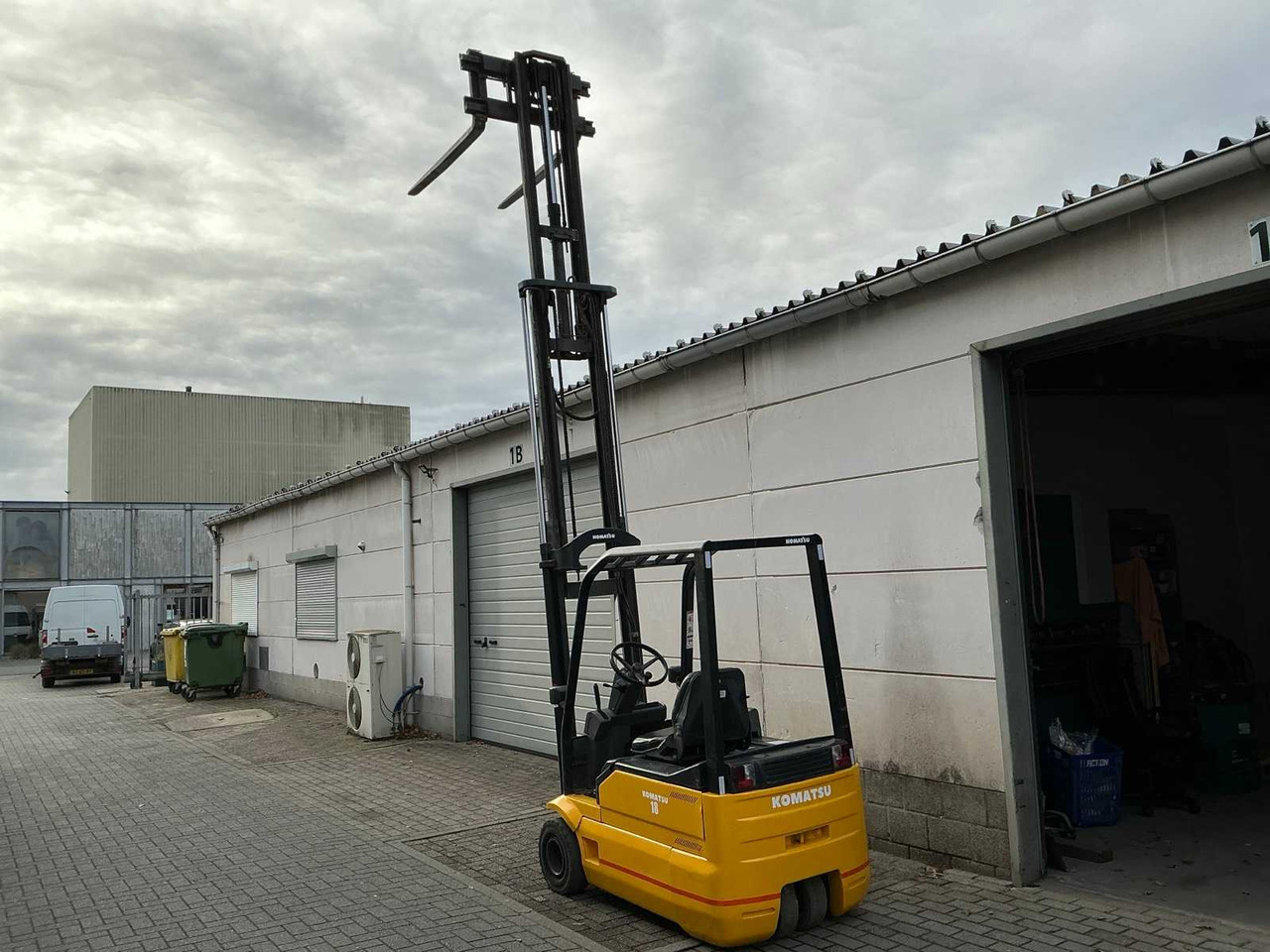 1998 KOMATSU 18 FORKLIFT - Περονοφόρο όχημα: φωτογραφία 3 1998 KOMATSU 18 FORKLIFT - Περονοφόρο όχημα: φωτογραφία 3